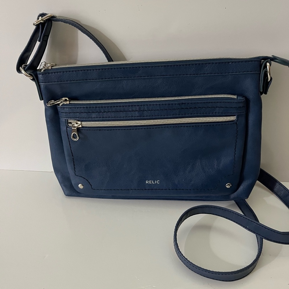 Relic Purse Navy Blue Crossbody Bag